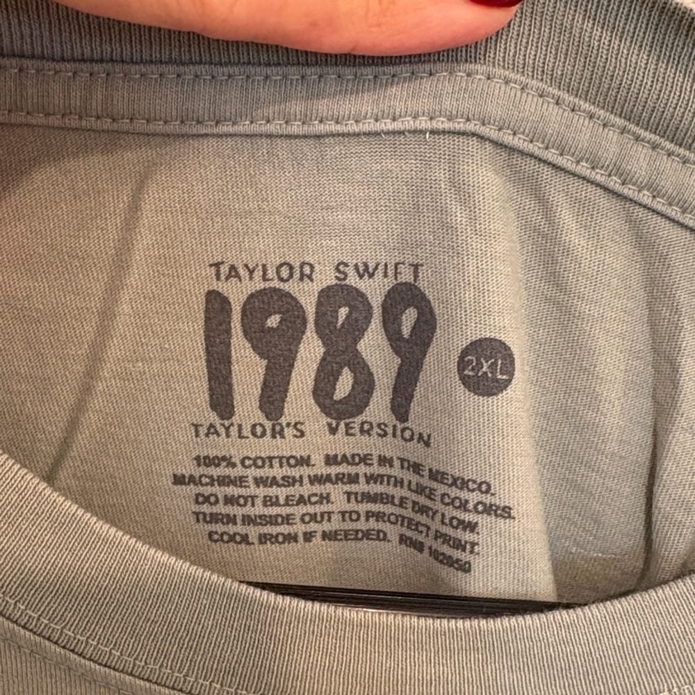 Taylor Swift Olive Graphic Long Sleeve Tee - Picture 3 of 3